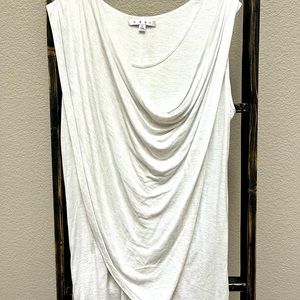 CAbi sleeveless cowl neck top Size L